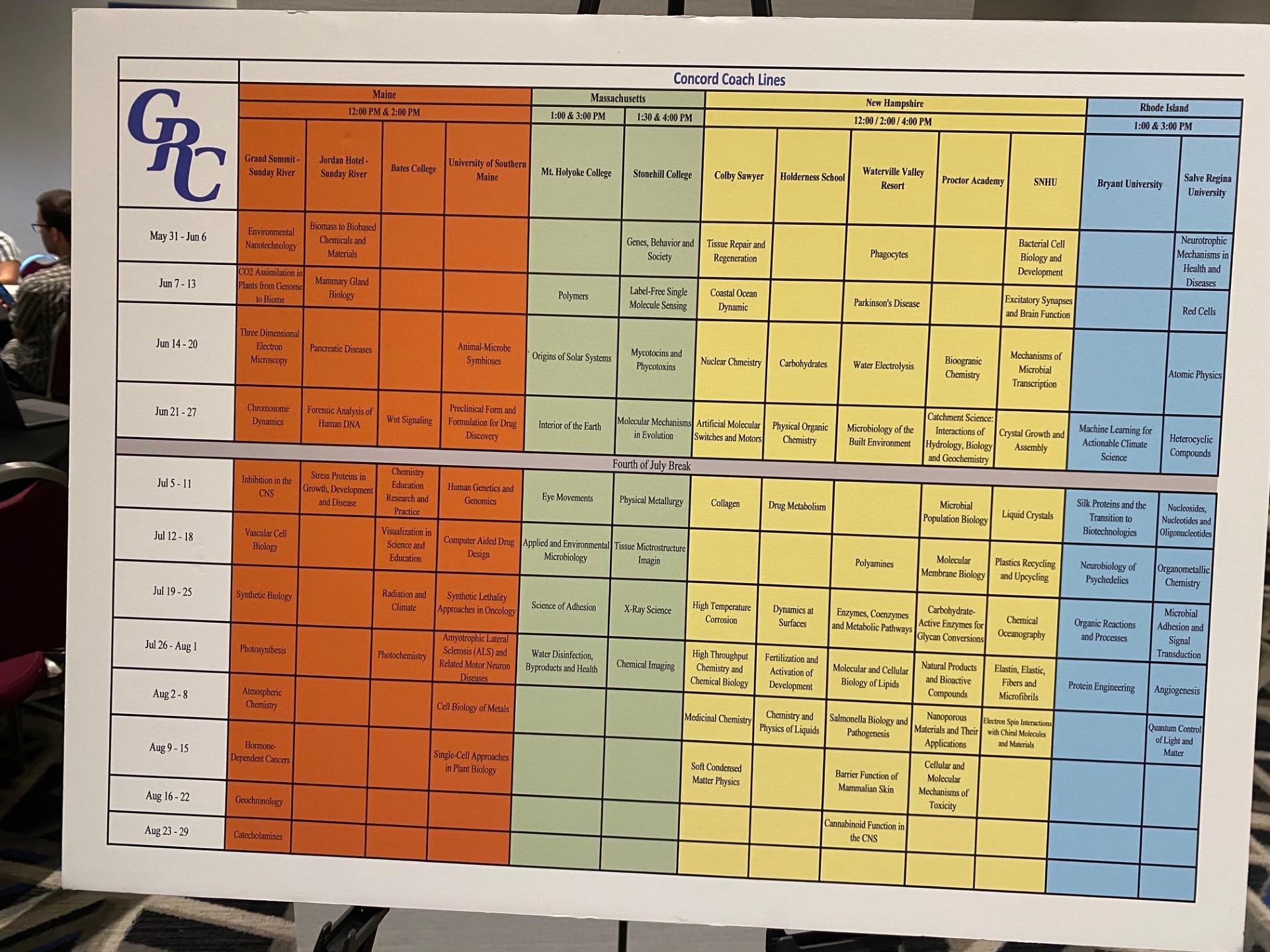 Time Table
